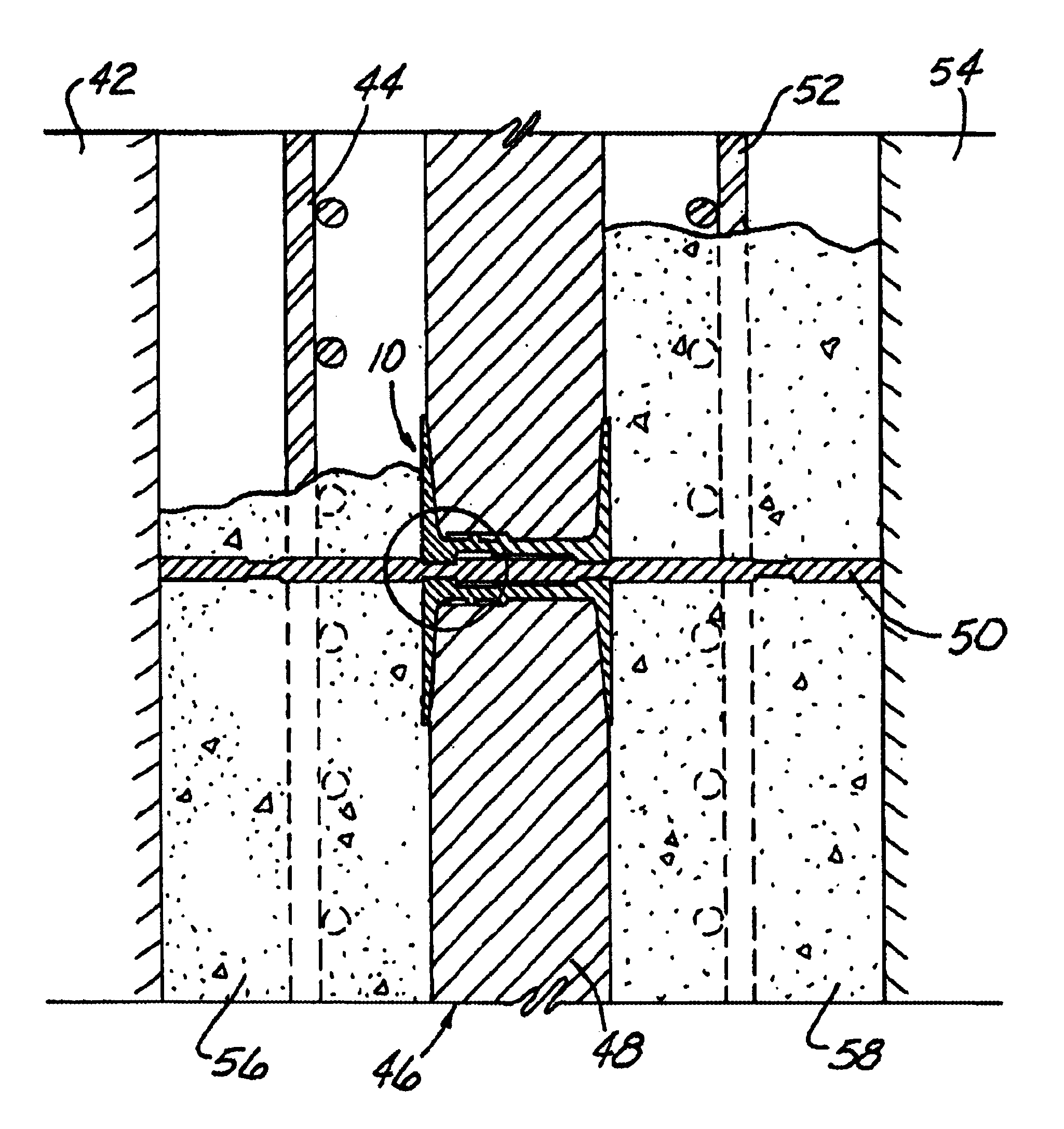 Connector assembly for insulated concrete walls