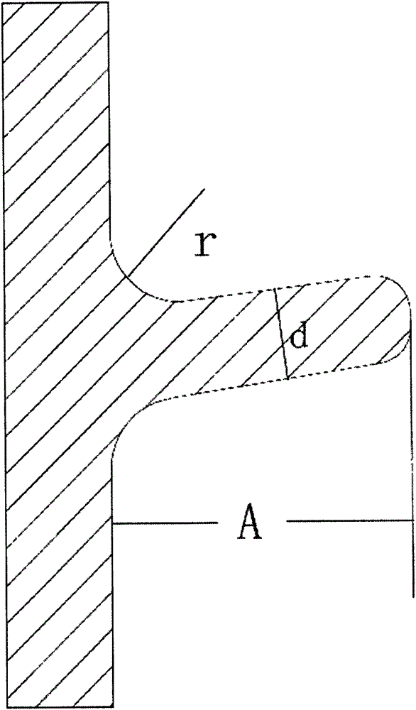 Glass wool pulping device with guide spirals inside