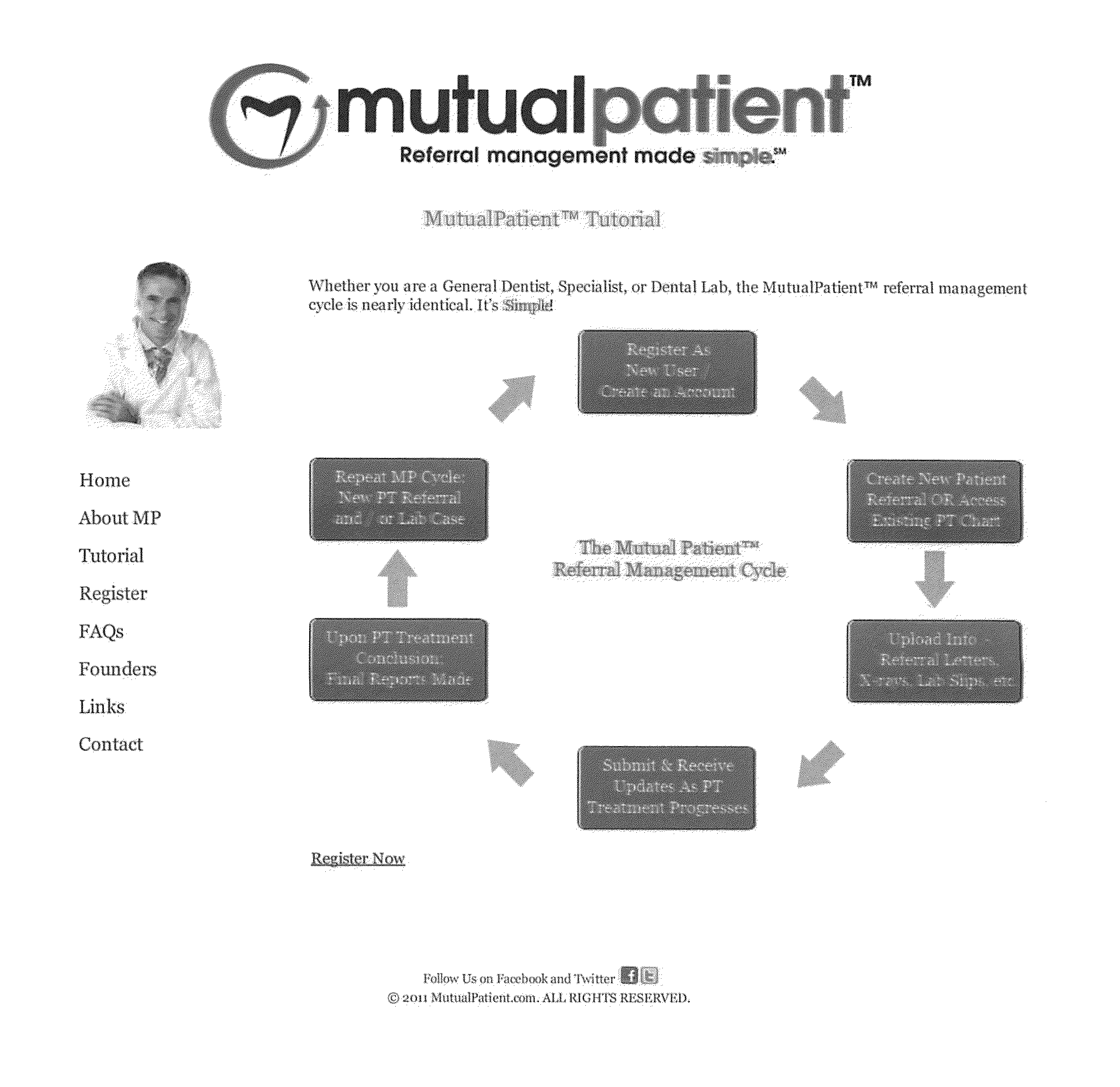 Web-based real-time patient tracking and referral management systems and methods