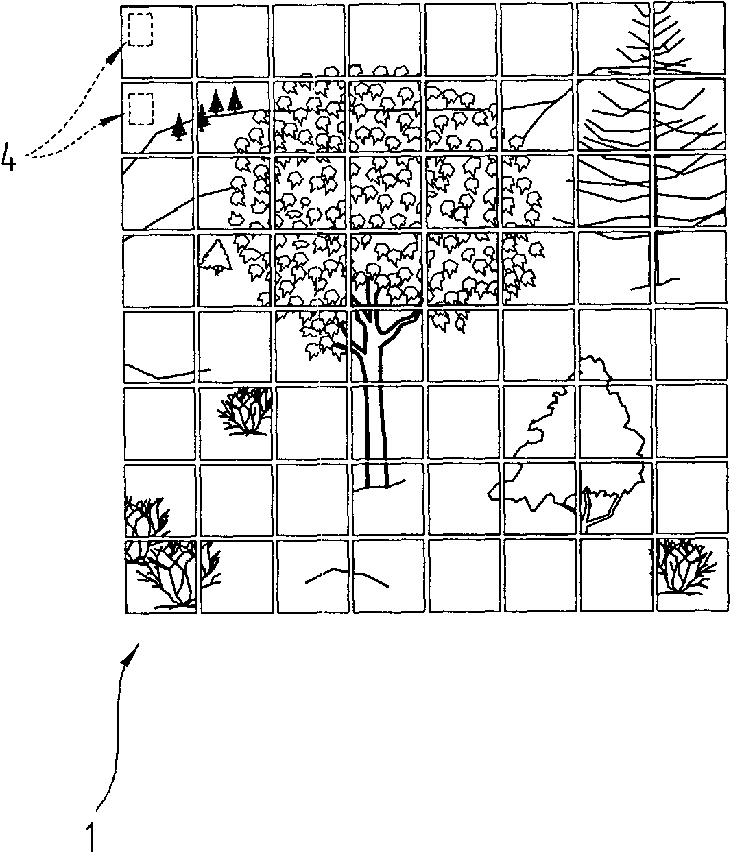 Method for printing piece with unique identification