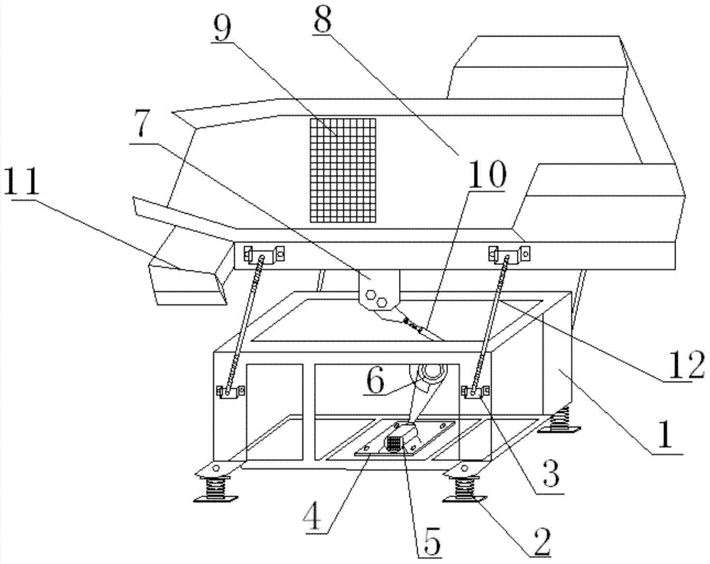 Vibration mesh screen