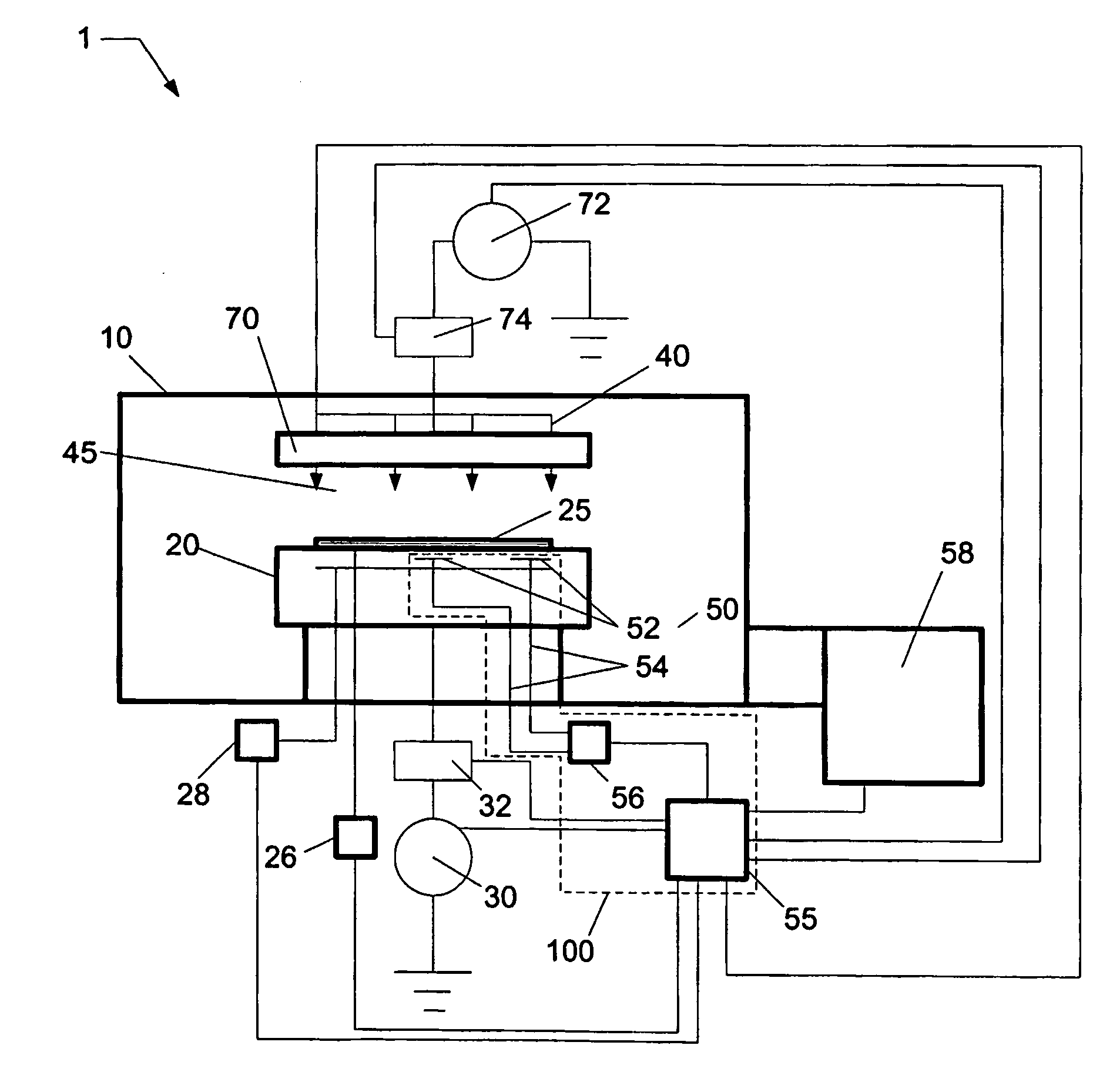 Method and system for arc suppression in a plasma processing system