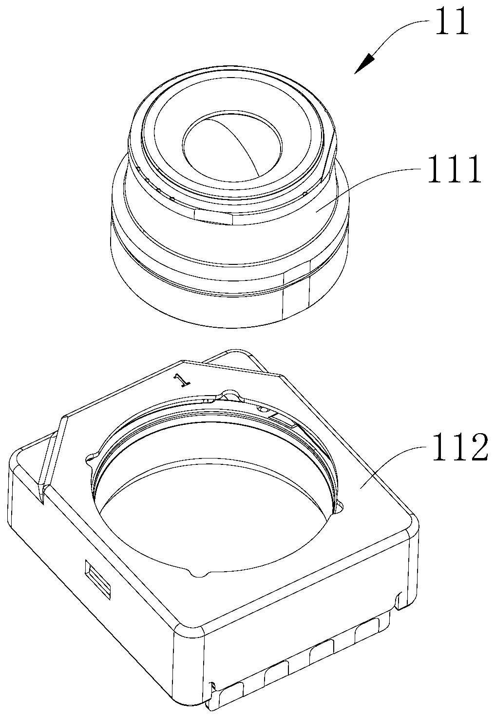 Anti-shake camera module and electronic equipment