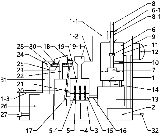 Vulva fumigation treatment device