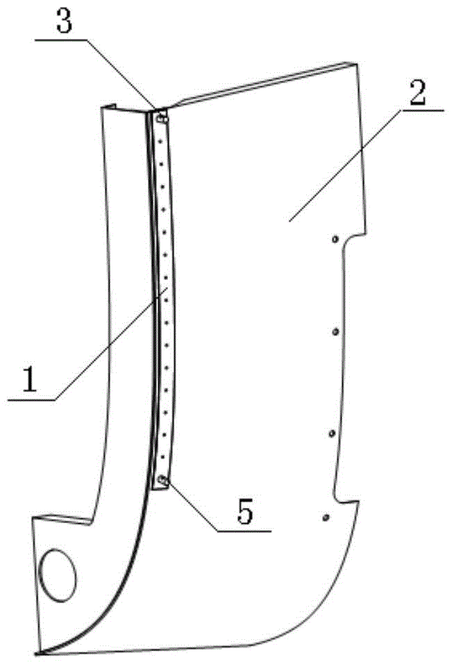 Method for rapidly drilling riveting holes in body structure of airplane