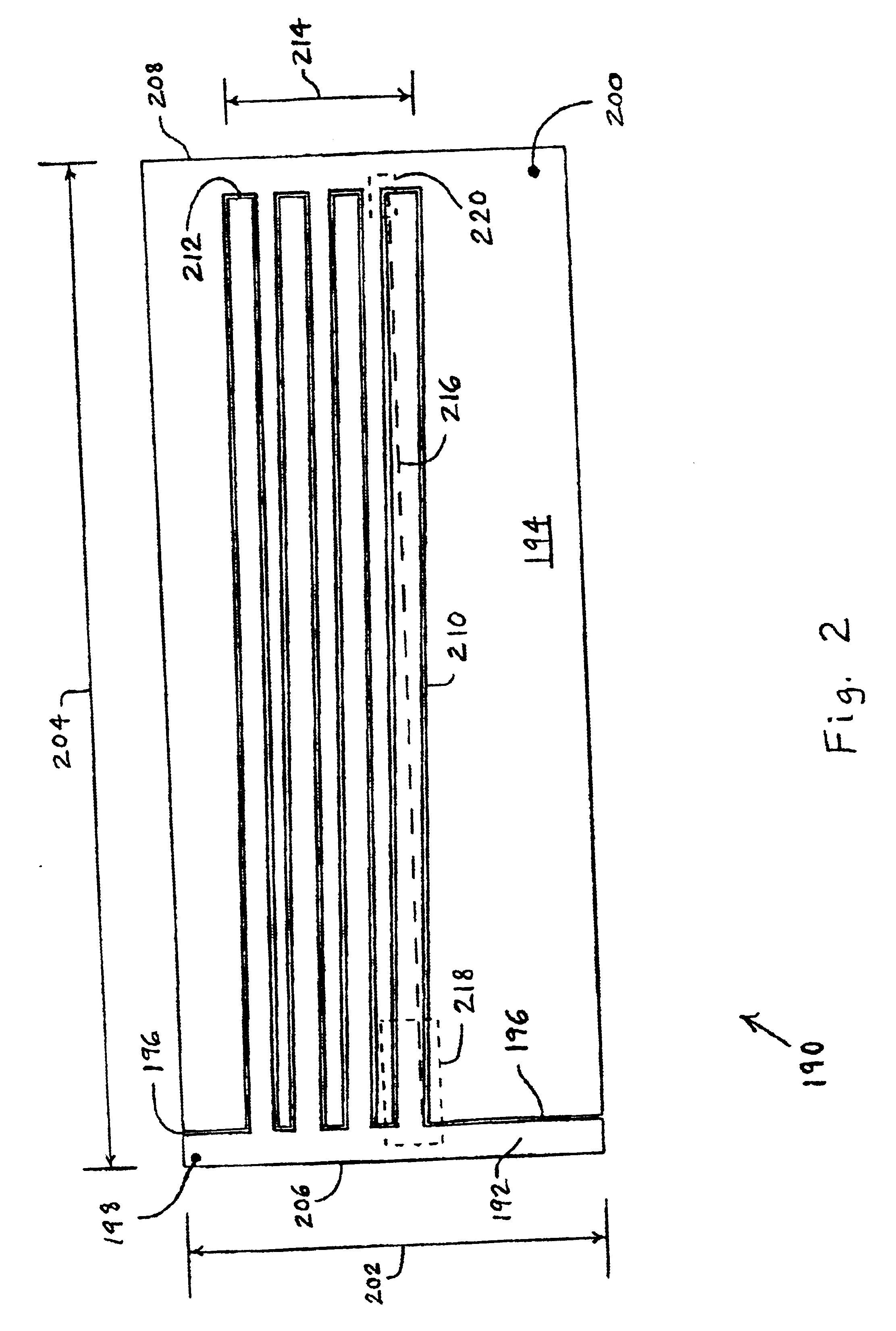 Missing nozzle detection method and sensor for an ink jet printer