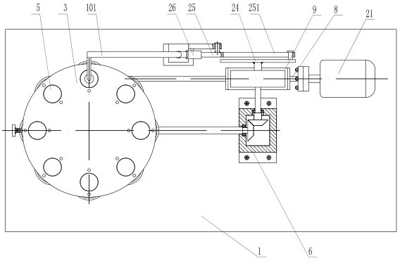 Cup rim inner wall cleaning machine