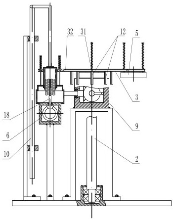 Cup rim inner wall cleaning machine