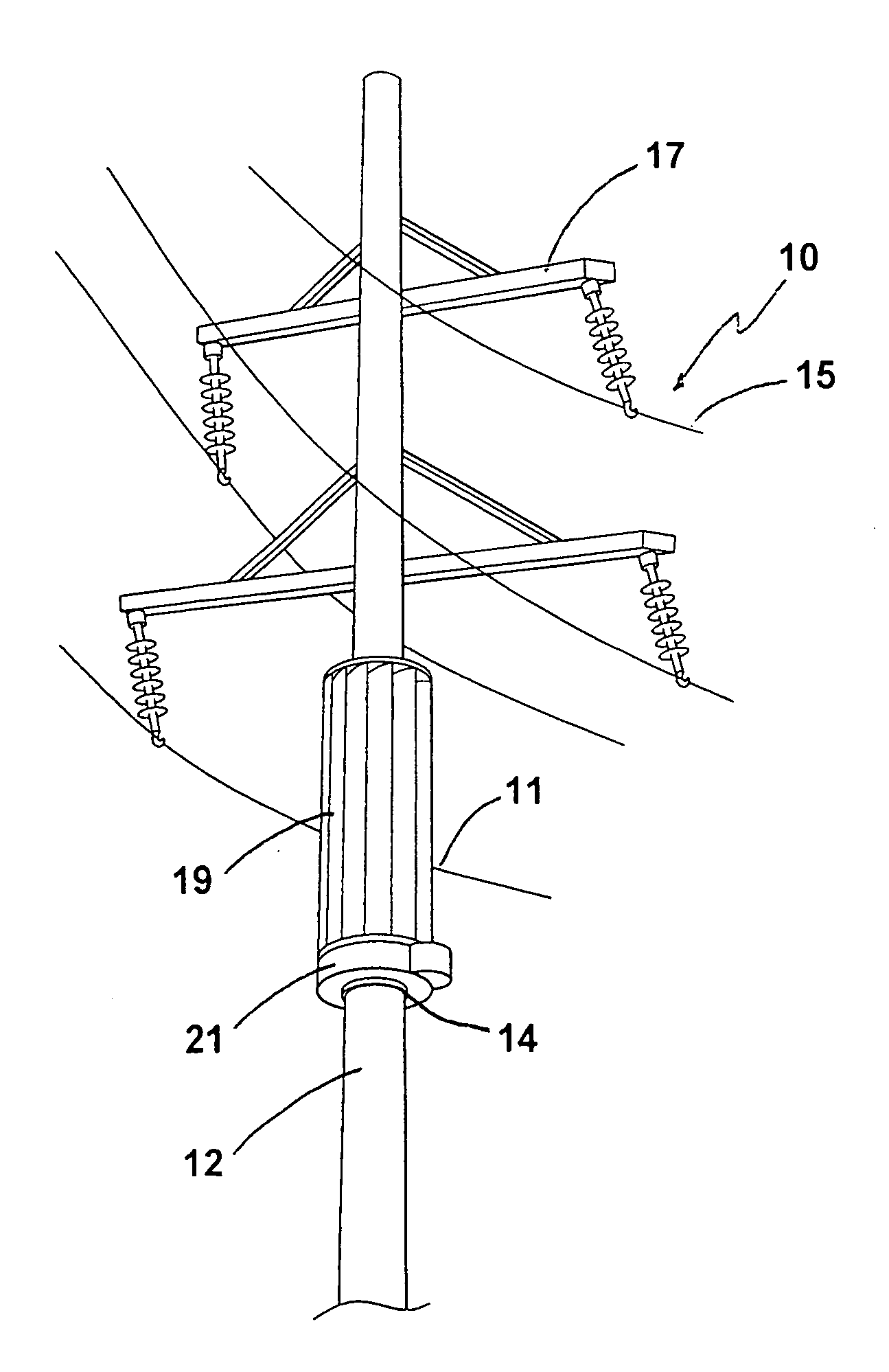 Urility grid vertical axis wind turbine system