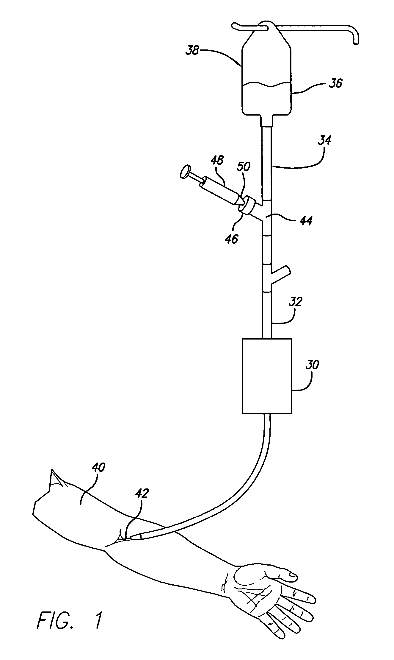 Self-sealing male connector