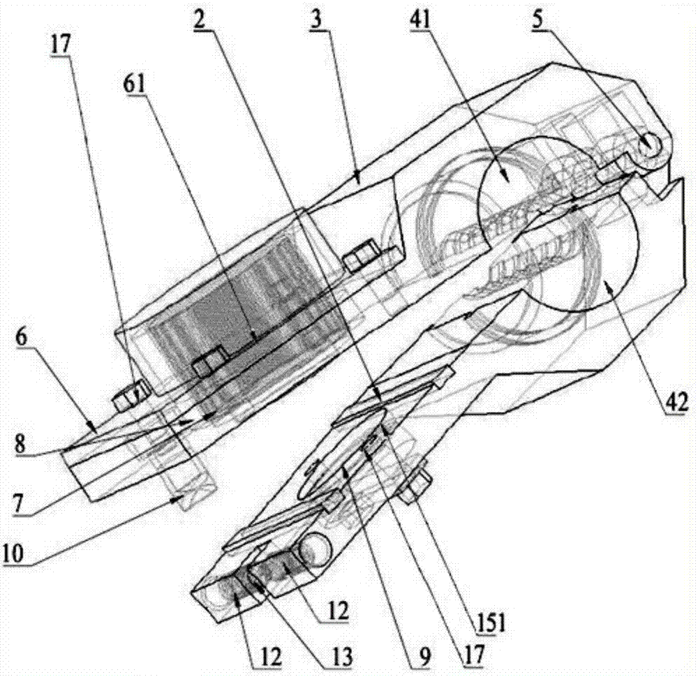 Fast positioning and disassembling device for testing mechanical performance of optical cable