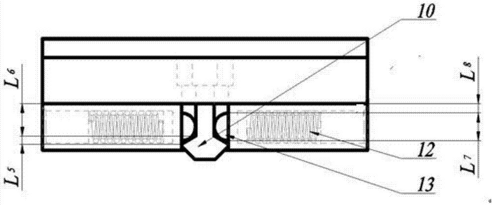 Fast positioning and disassembling device for testing mechanical performance of optical cable