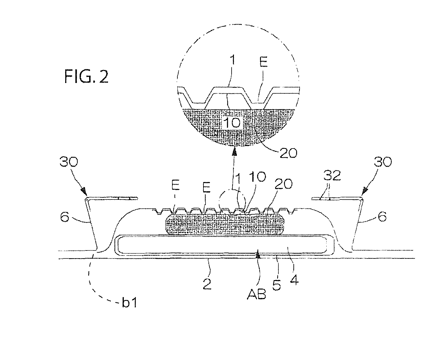 Sanitary napkin with a tow fiber assembly