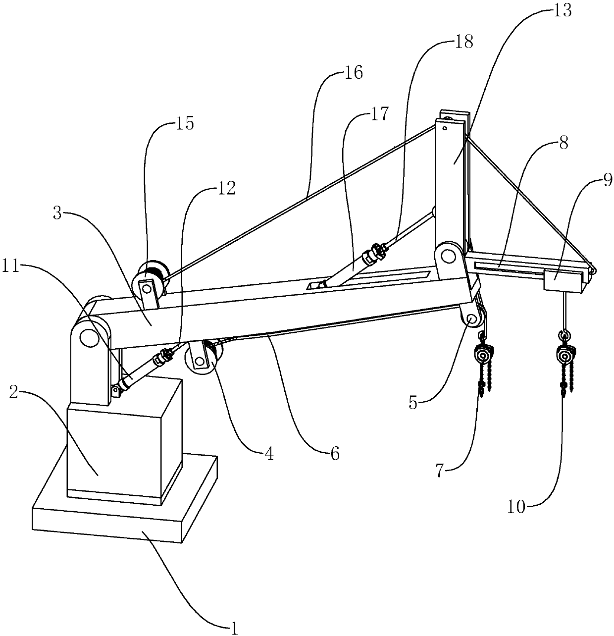 A mechanical lifting device