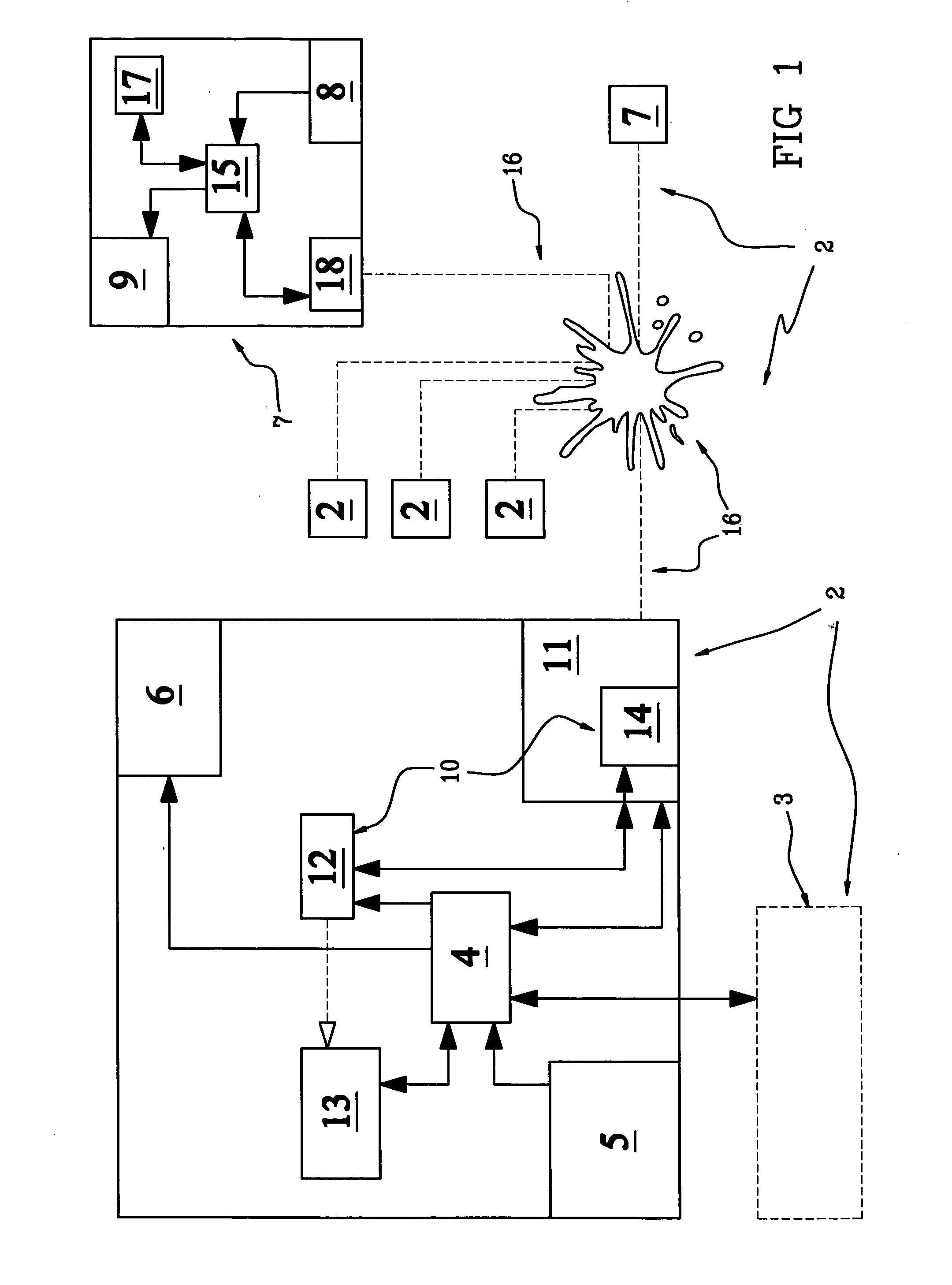 Medical machine for fluid treatment