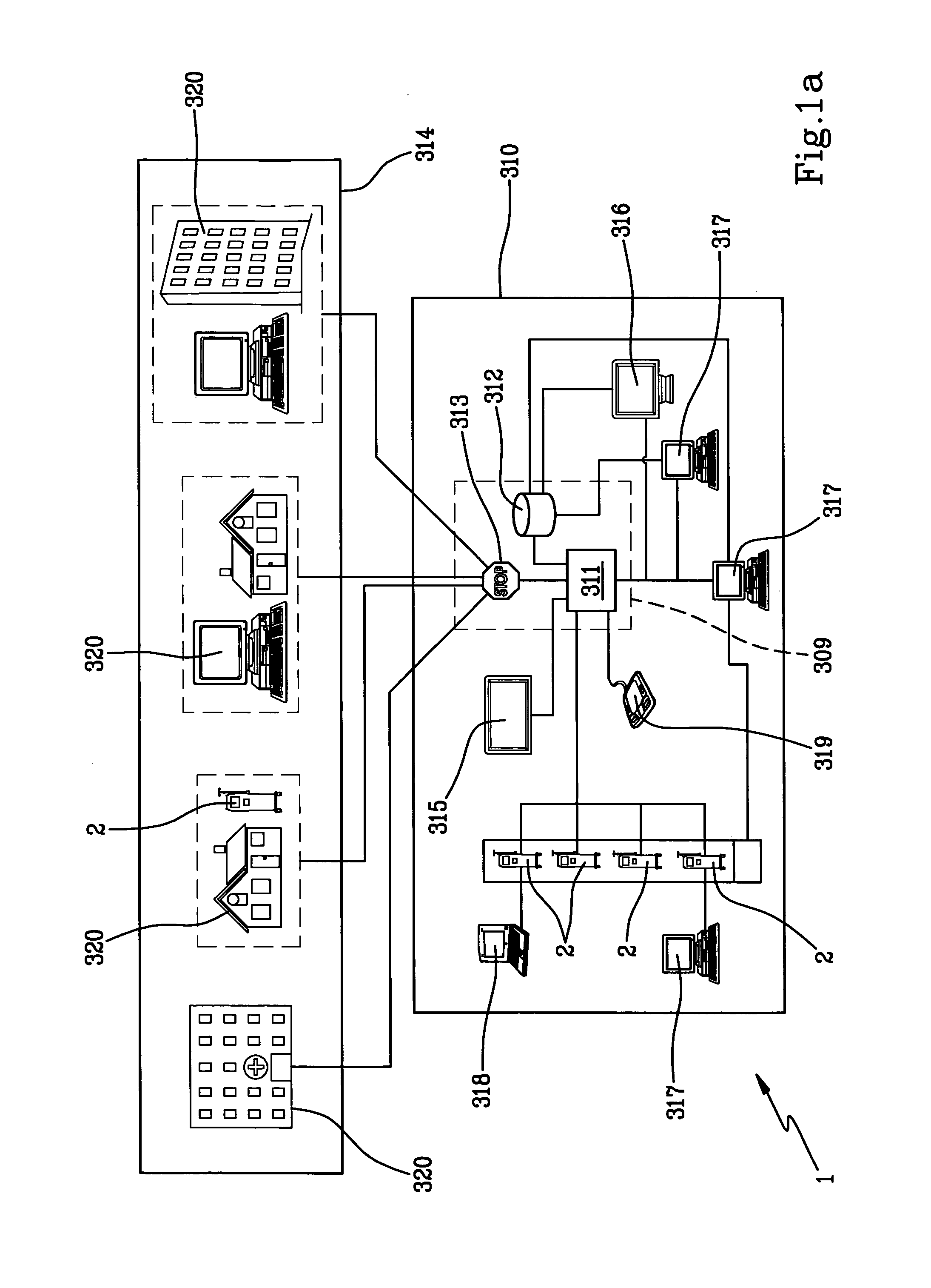 Medical machine for fluid treatment