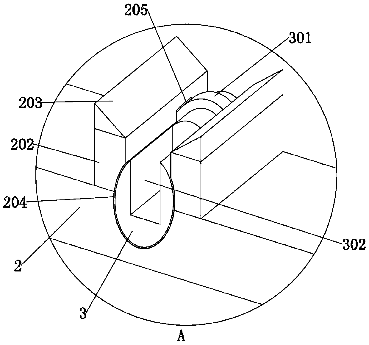 Multilayer coil cradle structure for automobile seat bushing production