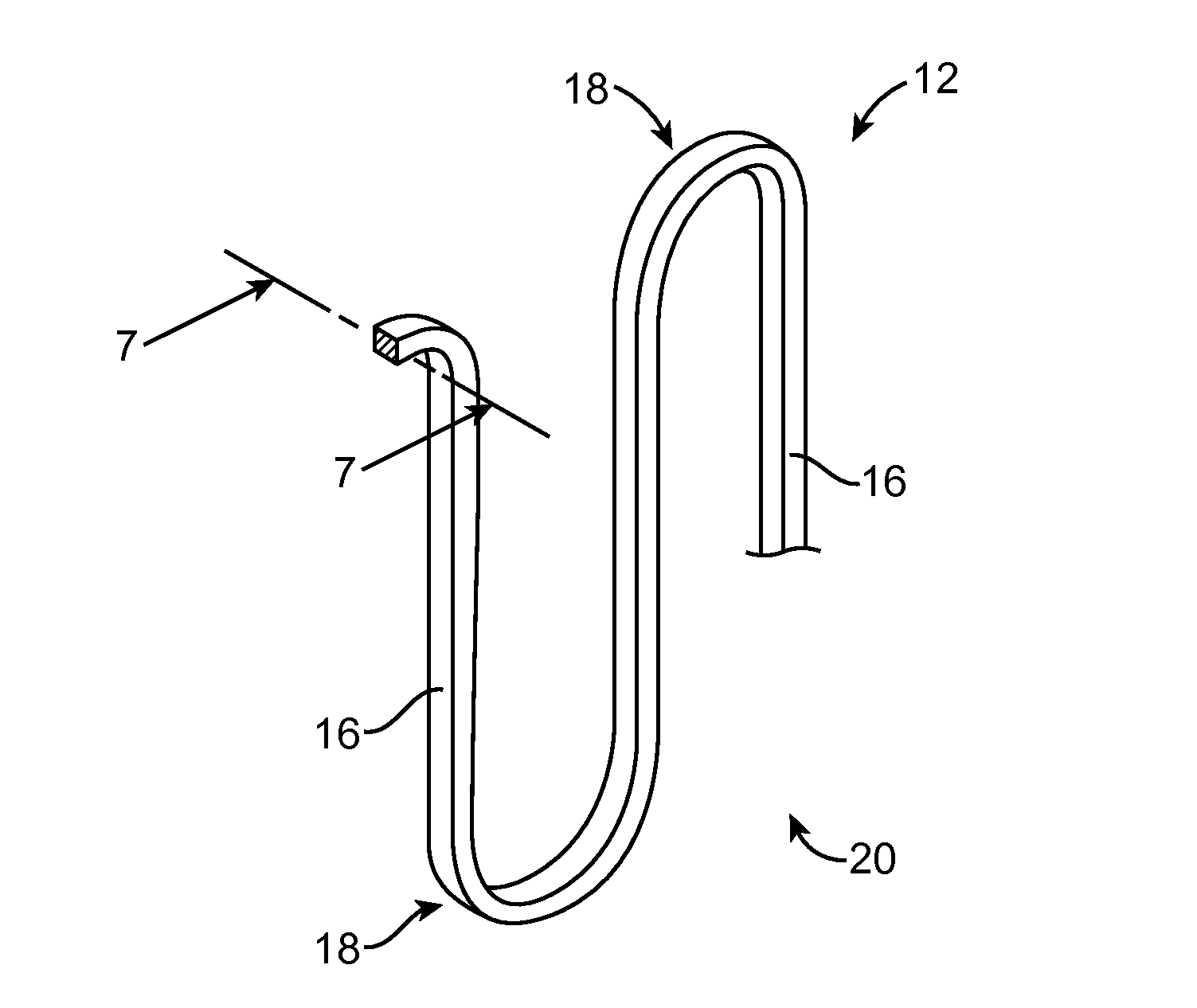 Scaffold having a shaped strut and methods for shaping scaffold struts