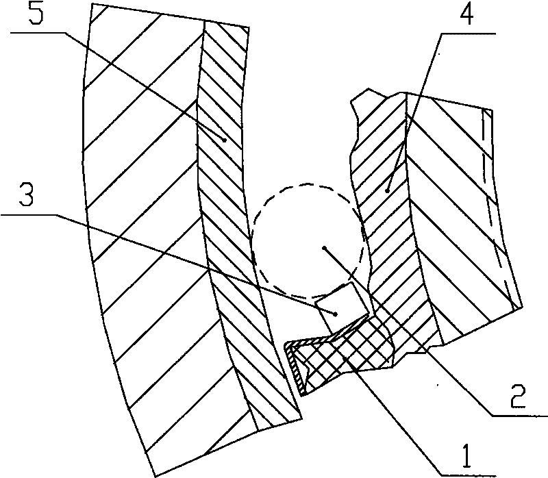 Spring leaf and overrunning clutch mounted with spring leafs