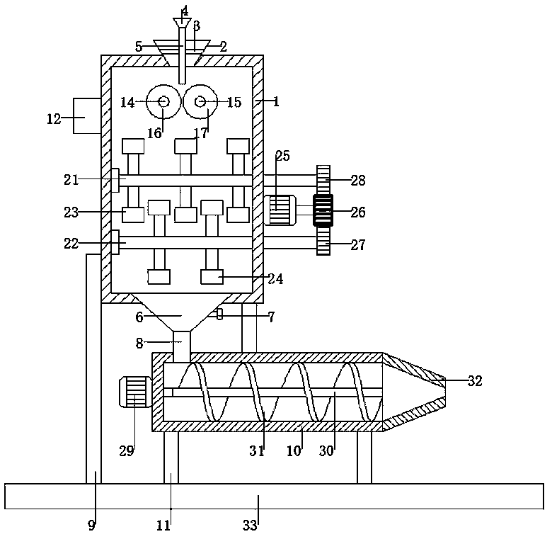 Ultralight clay foaming equipment