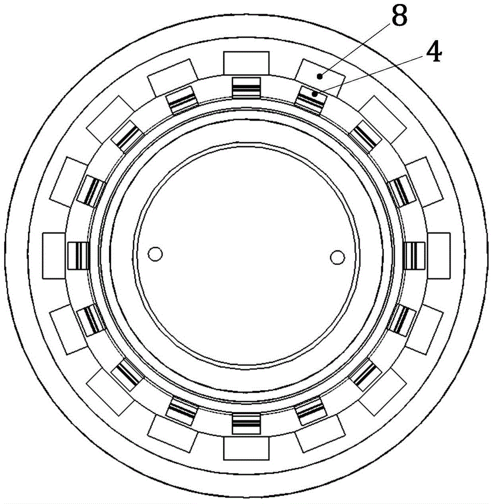 Bistable contactless magnetic vibration energy capture device