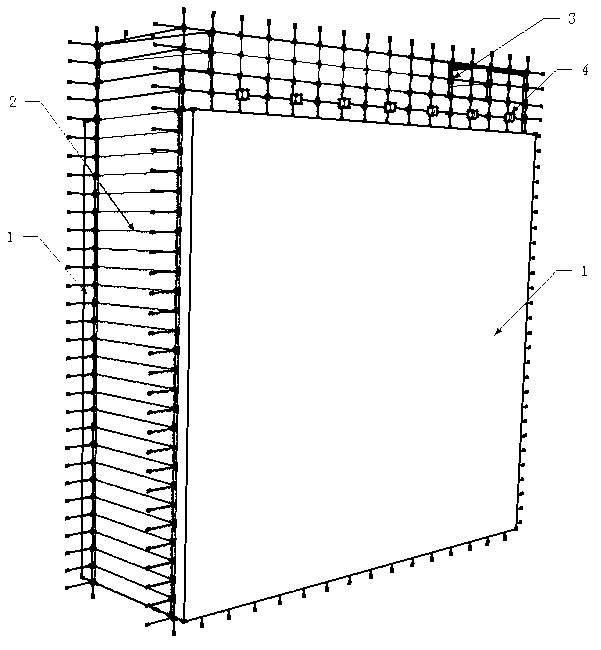 Permanent shuttering cast-in-place extra light concrete self-insulation composite wall body and construction technology