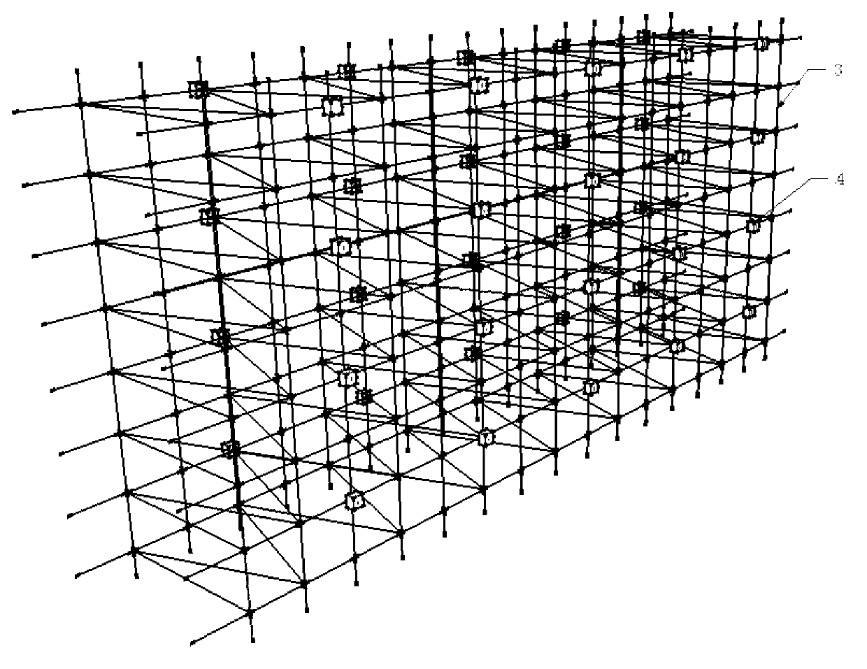 Permanent shuttering cast-in-place extra light concrete self-insulation composite wall body and construction technology