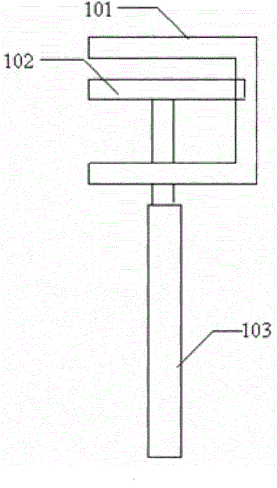 Portable high-voltage grounding wire