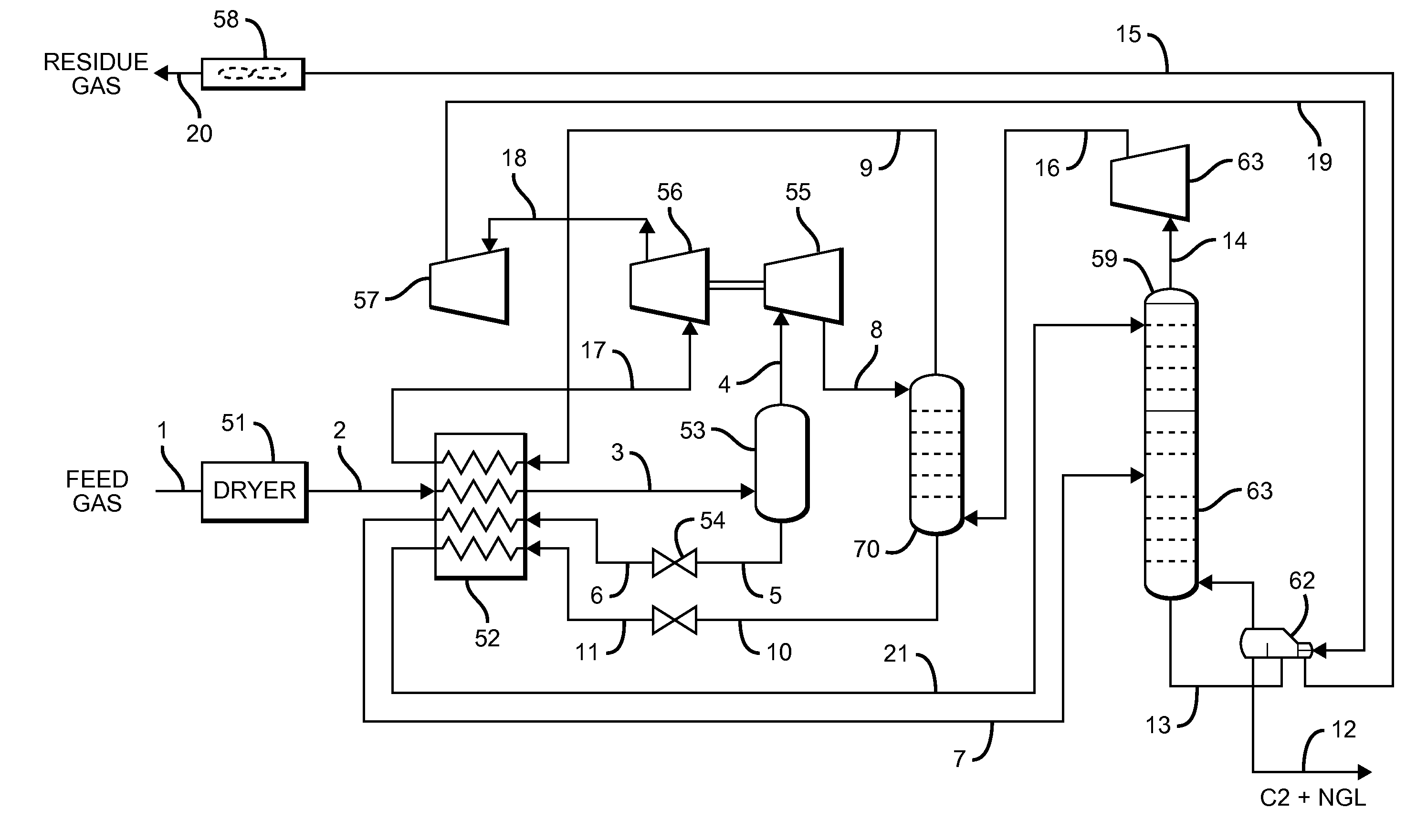 Configurations and methods for offshore ngl recovery