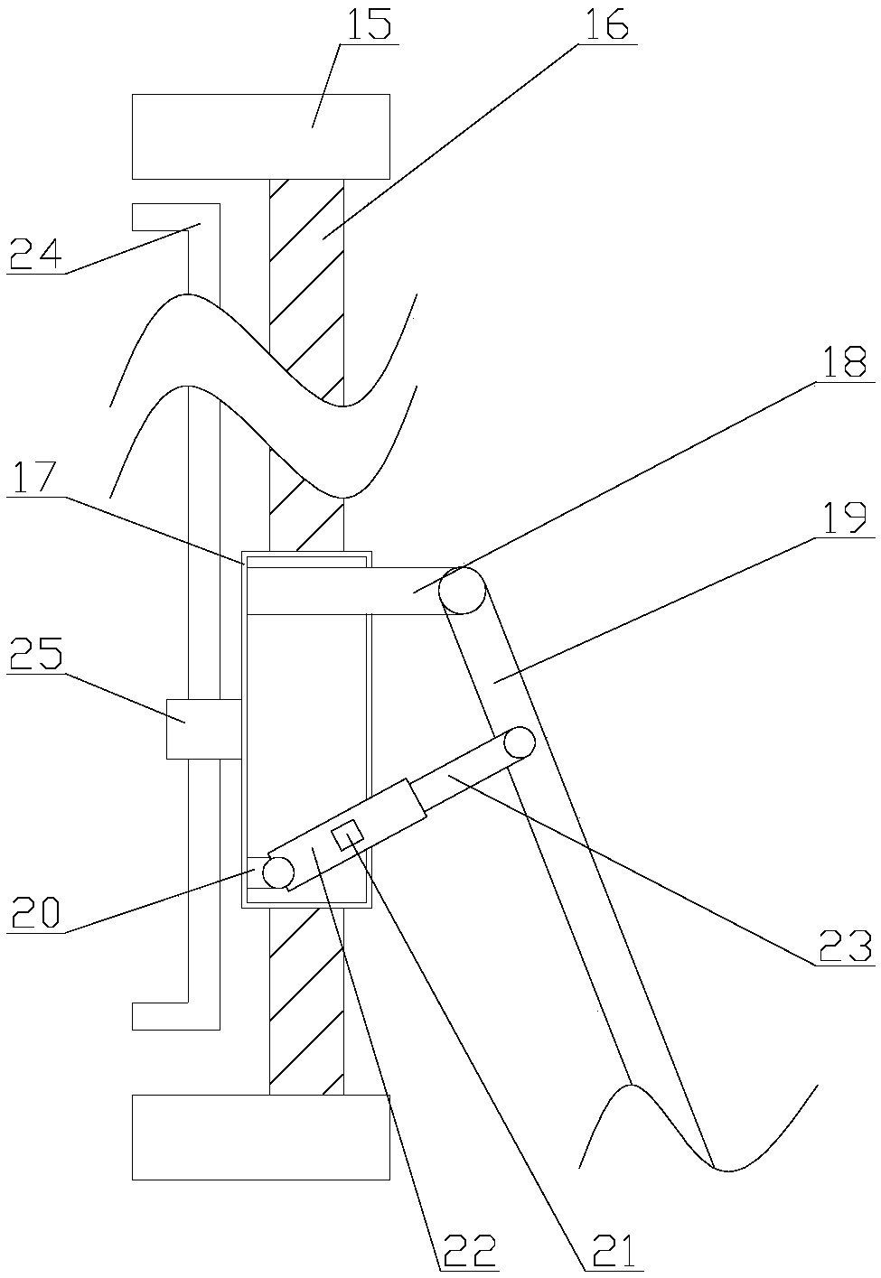 Stable type lymph cell separation tube