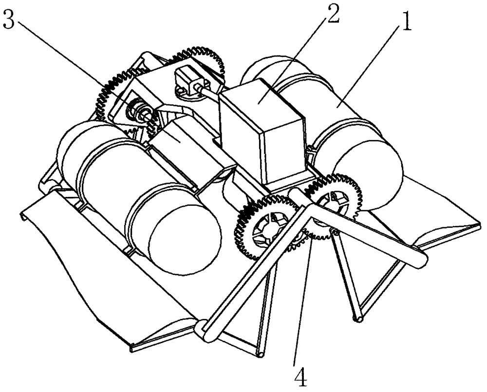 Inkfish-imitating flying robot