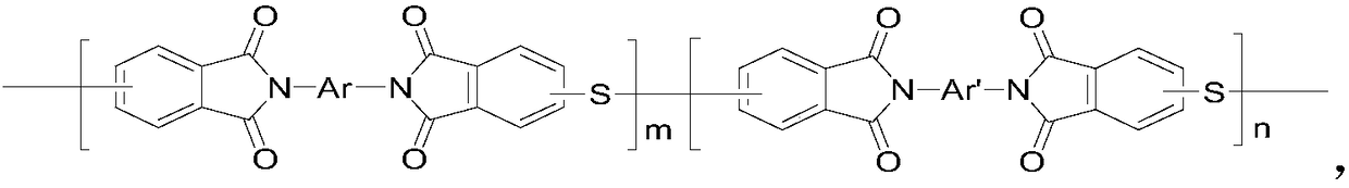 Method for removing low molecular polymers in polythioetherimide resin