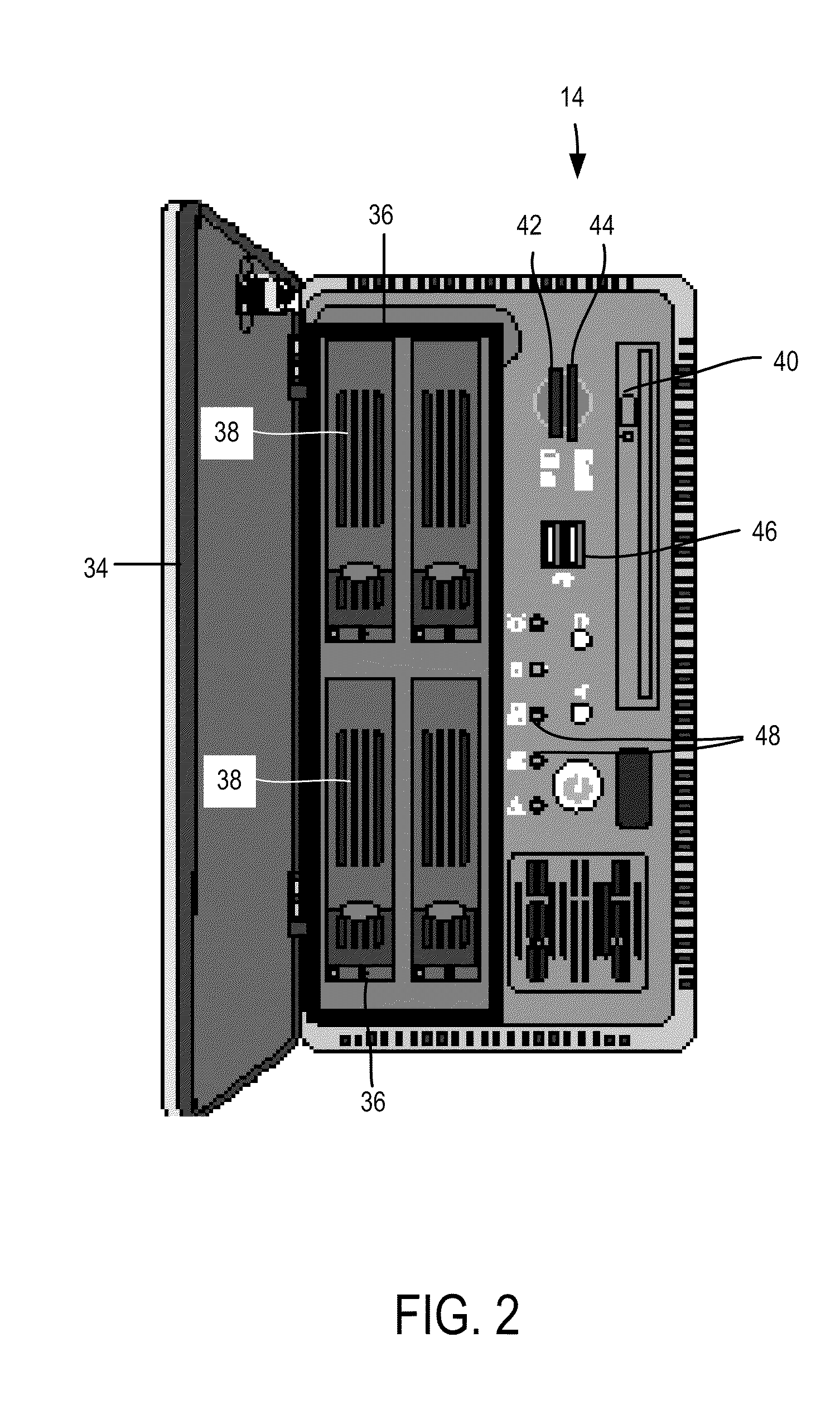 Medical data storage server