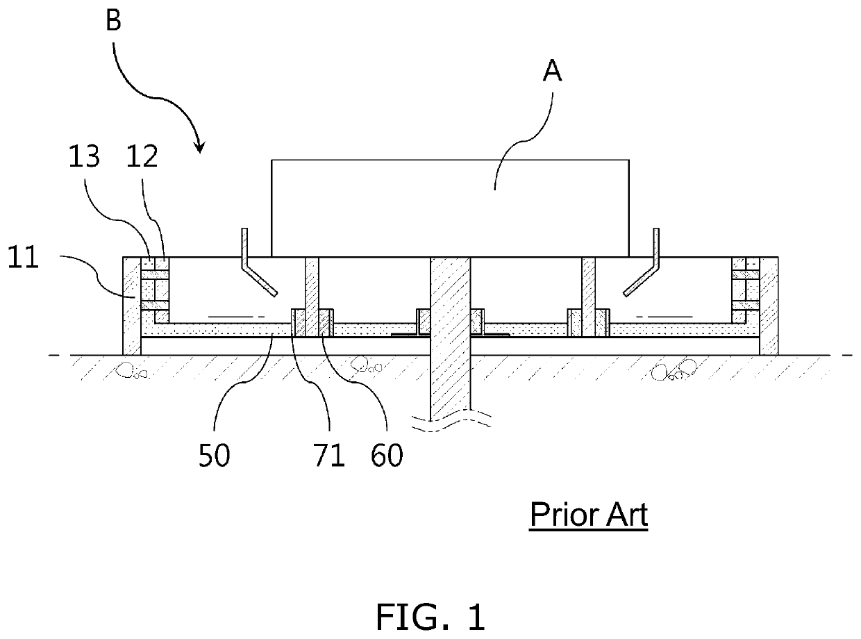 Dike for semiconductor/LCD manufacturing and processing equipment