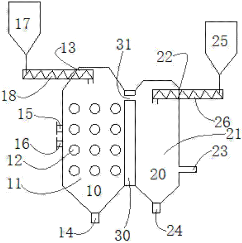 High-low-temperature pyrolysis integrated reactor for pulverized coal and application of high-low-temperature pyrolysis integrated reactor