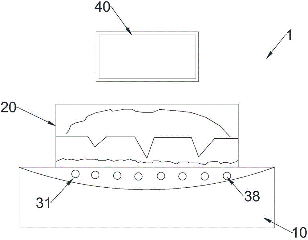 Tectonic earthquake simulation demonstration device