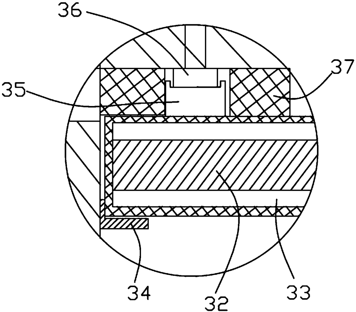 Shielding type permanent-magnetism high-speed motor of submersible pump