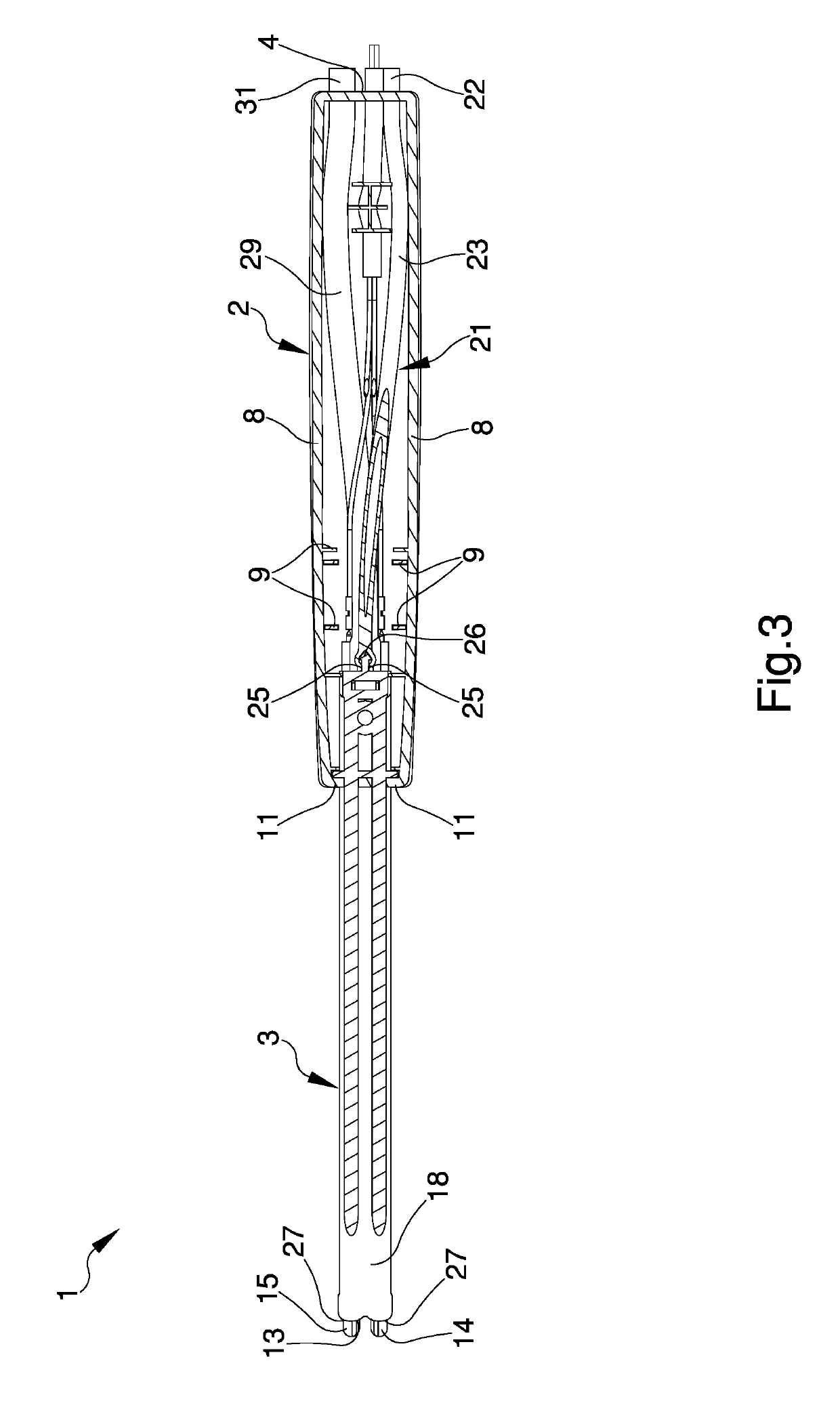 Electrosurgical device