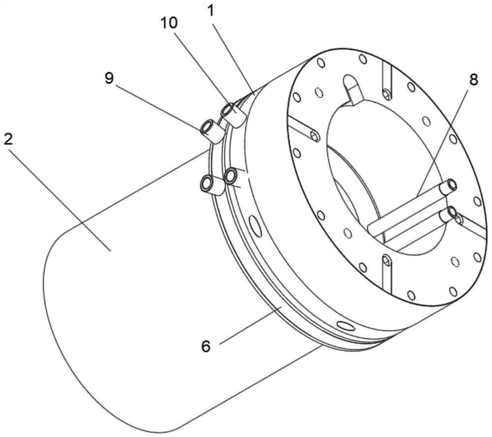 Pipe end sealing device incapable of steel-plastic composite pipe