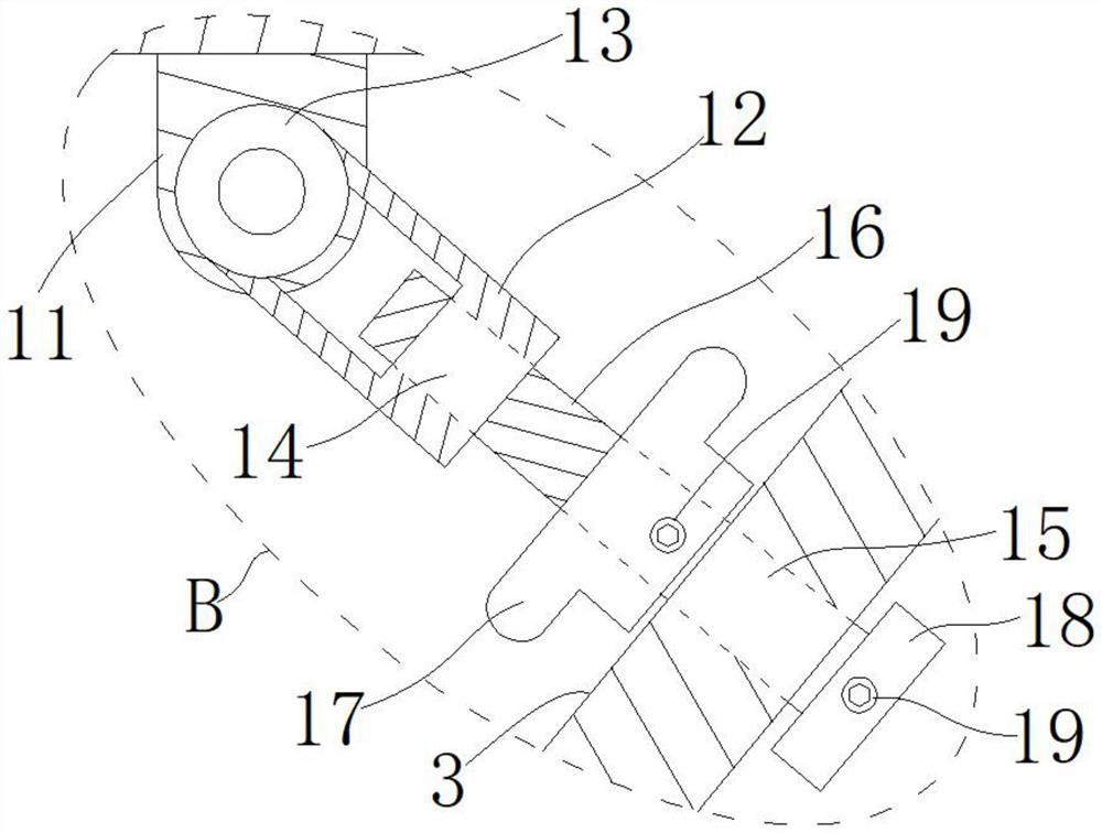 Surrounding type double-side reinforcing type multi-ported valve pipeline clamp