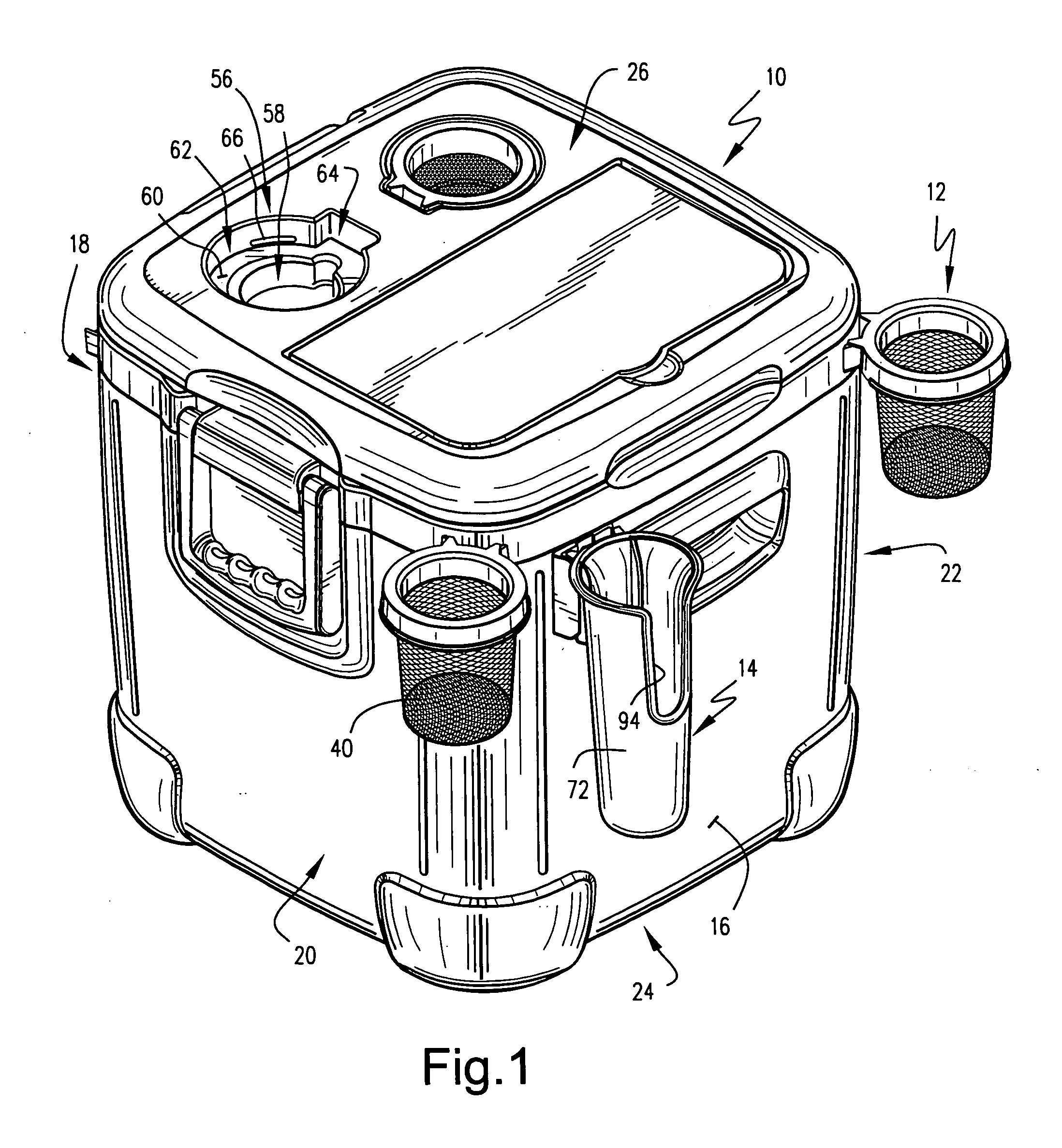 Insulated ice chest with accessory holders