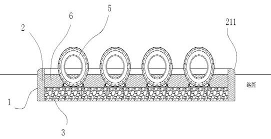 A road central separation buffer device for road administration engineering