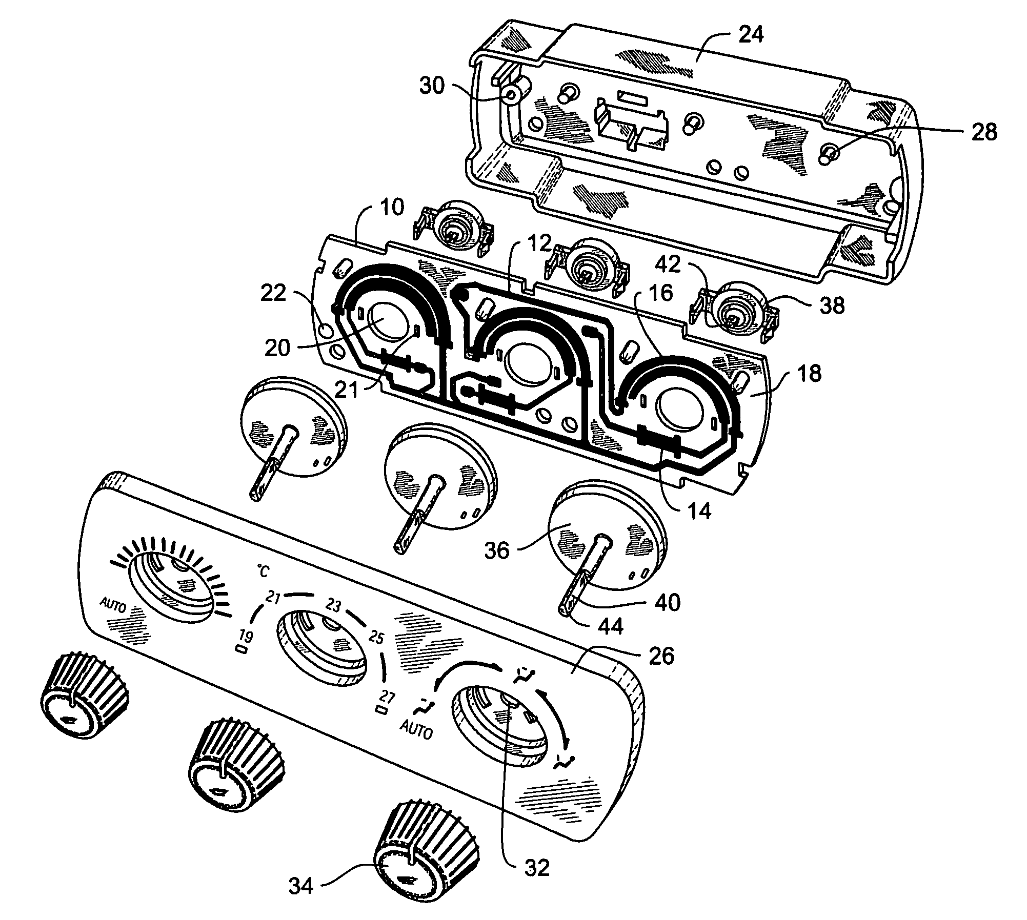 Damper and an assembly therewith