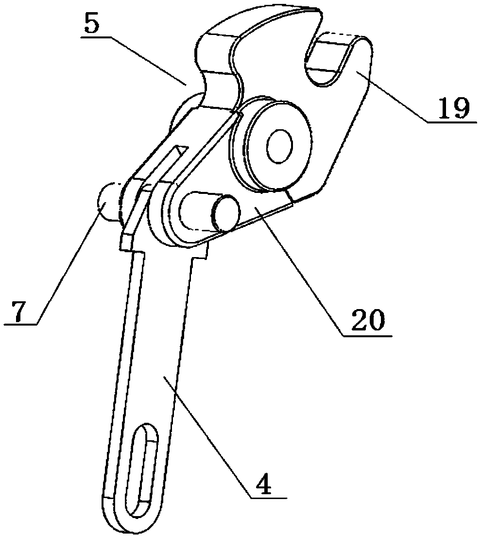 Spring lock and vehicle using spring lock