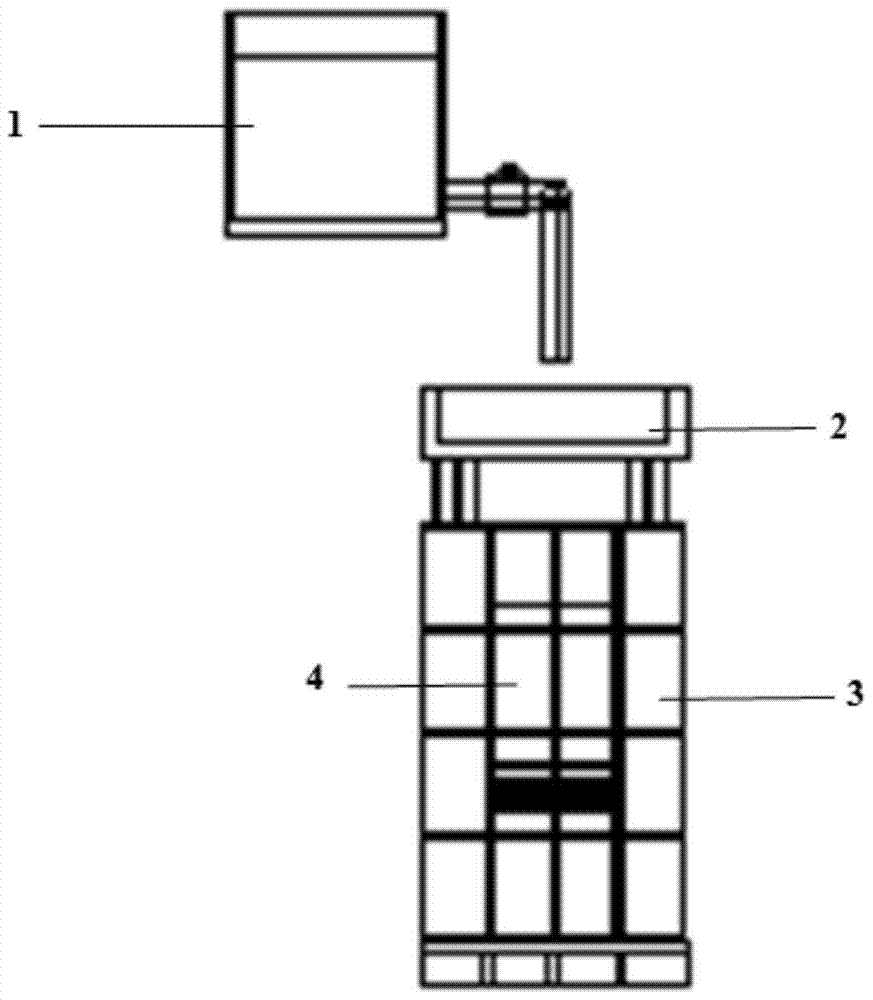 Model test device and method for expansion-contraction soil tunnel under the action of dry-wet cycle