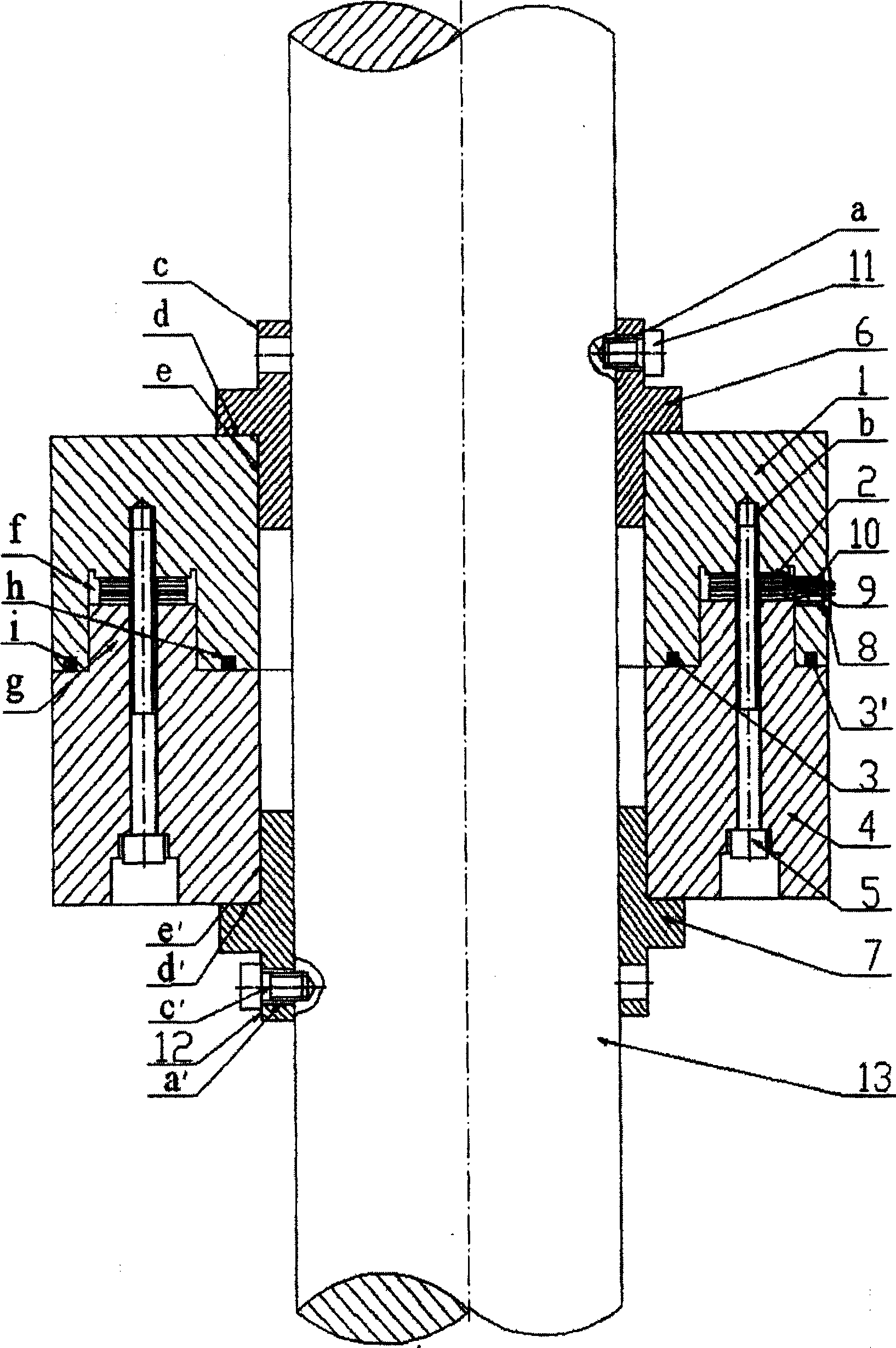 Large value piezoelectric quartz multi-component force sensor