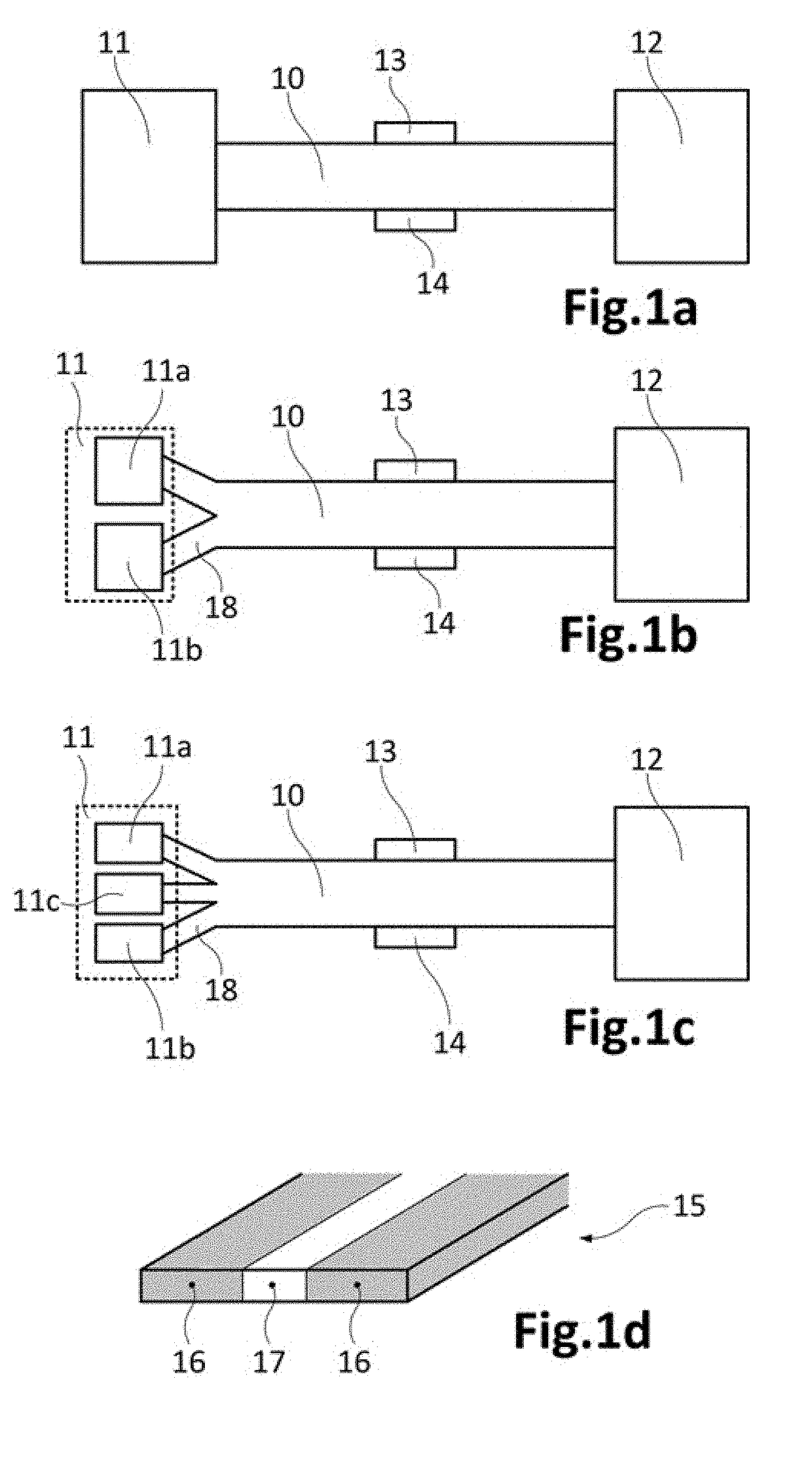 Analysis device for a liquid sample