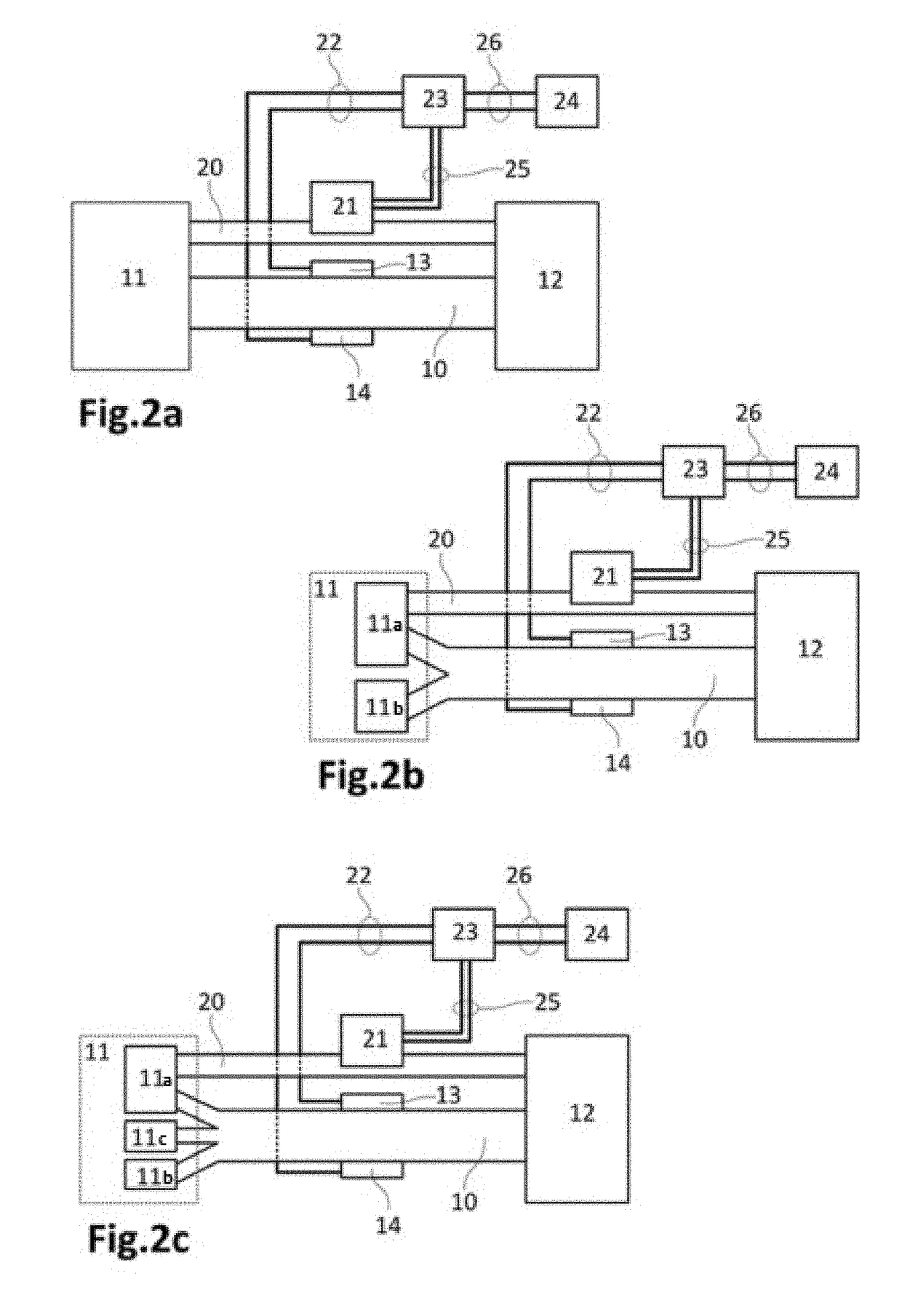 Analysis device for a liquid sample