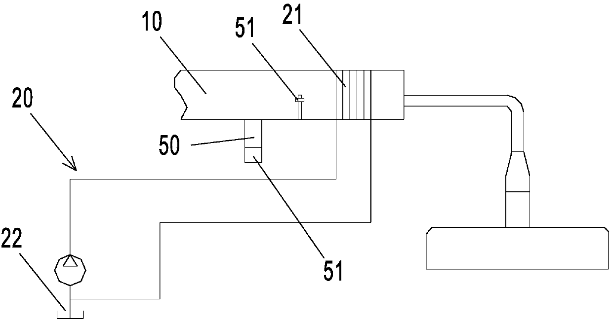 Environment-friendly recycling device for fuel gas waste heat