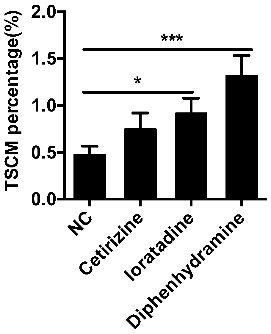 A kind of in vitro induction agent and method of stem cell-like memory T cells